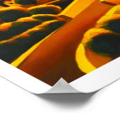 Brücke nach Fontisterni Poster (Ecke)