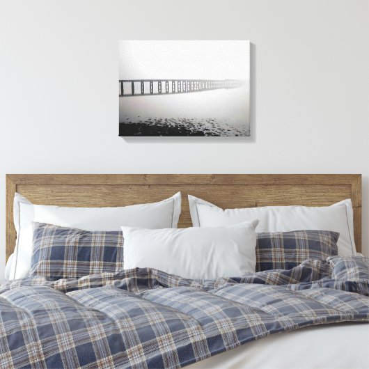 Brücke nach Nirgendwo Leinwanddruck (Insitu (Schlafzimmer))