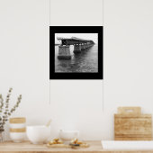 Brücke nach Nirgendwo Poster (Küche)