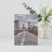 Brücke nach Omaha Postkarte (Stehend Vorderseite)