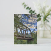 Brücke Nah Postkarte (Stehend Vorderseite)