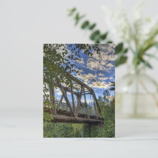 Brücke Nah Postkarte (Stehend Vorderseite)