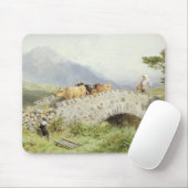 Brücke nahe Dalmally (w/c) Mousepad (Mit Mouse)