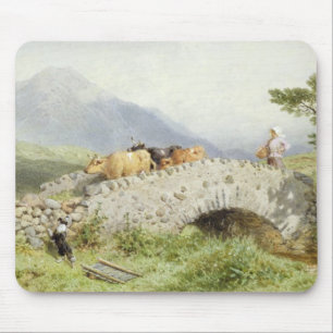 Brücke nahe Dalmally (w/c) Mousepad