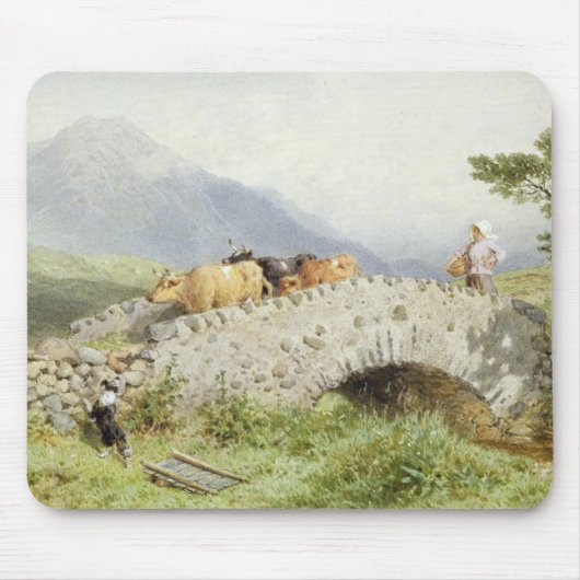 Brücke nahe Dalmally (w/c) Mousepad (Vorne)