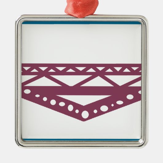 Brücke Ornament Aus Metall (Vorne)