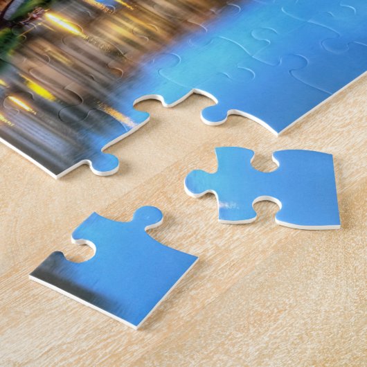 Brücke Ponte vecchio in Florenz, Italien Puzzle (Seite)