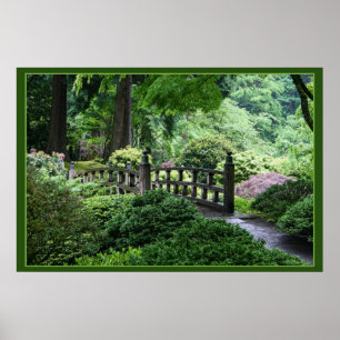 Brücke - Portland Japanese Garden Poster