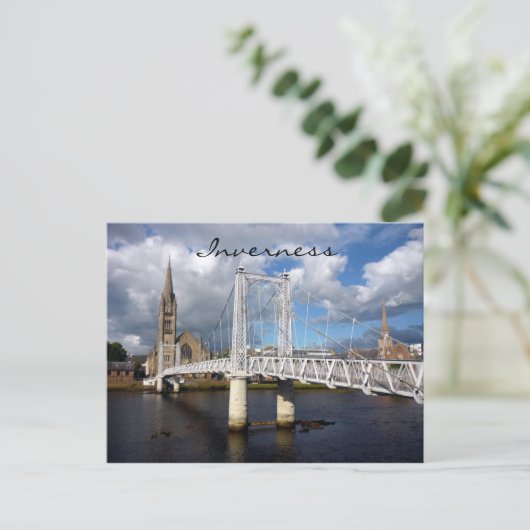 Brücke Postkarte (Stehend Vorderseite)