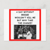 BRÜCKE POSTKARTE (Vorderseite)