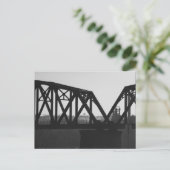 Brücke Postkarte (Stehend Vorderseite)