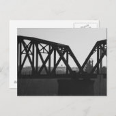 Brücke Postkarte (Vorne/Hinten)