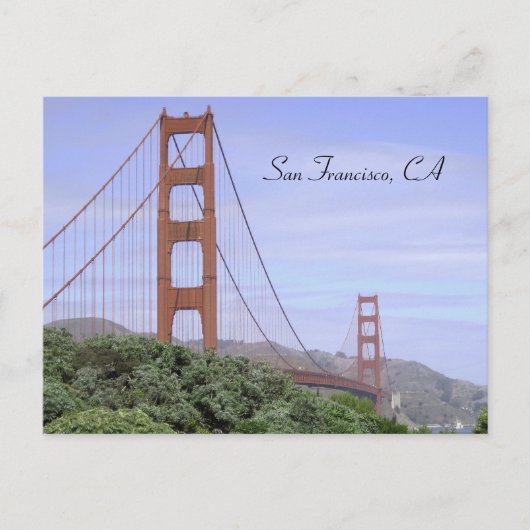 Brücke Postkarte (Vorderseite)