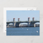 Brücke Postkarte (Vorne/Hinten)