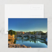 Brücke Postkarte (Vorne/Hinten)