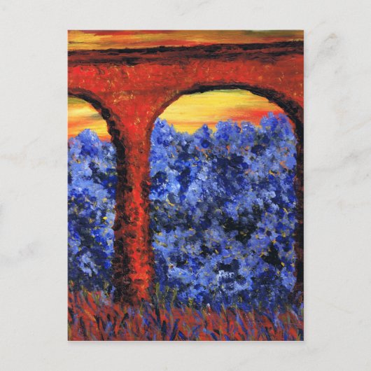 Brücke Postkarte (Vorderseite)