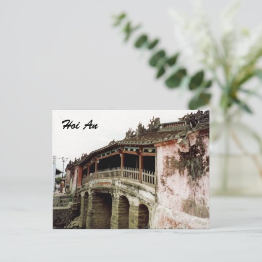 Brücke Postkarte (Stehend Vorderseite)