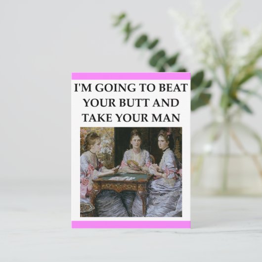 BRÜCKE POSTKARTE (Stehend Vorderseite)