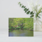Brücke Postkarte (Stehend Vorderseite)