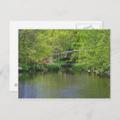 Brücke Postkarte (Vorne/Hinten)