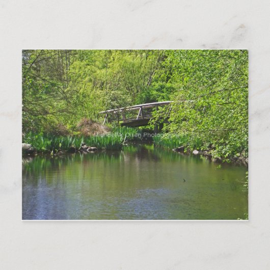 Brücke Postkarte (Vorderseite)