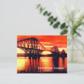 Brücke Postkarte (Stehend Vorderseite)