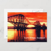 Brücke Postkarte (Vorne/Hinten)