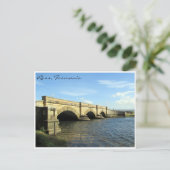 Brücke Postkarte (Stehend Vorderseite)
