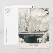 Brücke Postkarte (Vorne/Hinten)