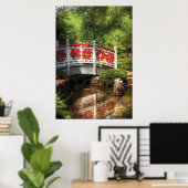 Brücke - Ruhe Poster (Heimbüro)