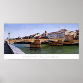 Brücke Santa Trinita Poster (Vorne)