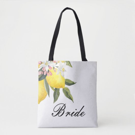 BRÜCKE TASCHE MIT LEMONEN (Vorderseite)