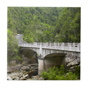 Brücke über Bach, Tsitsikamma-Nationalpark Fliese