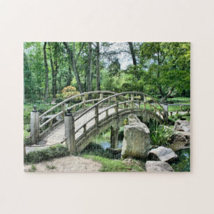 Brücke über das Grün Puzzle