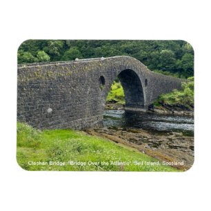 "Brücke über den Atlantik", Insel Seil, Schottland Magnet