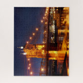 Brücke über den Fluss Ohio in Cincinnati Ohio Puzzle (Vertikal)