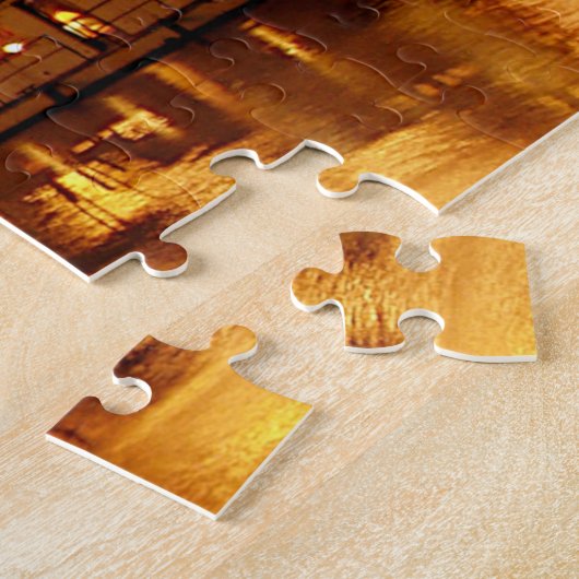 Brücke über den Fluss Ohio in Cincinnati Ohio Puzzle (Seite)