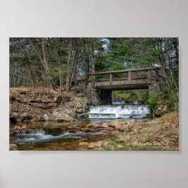 Brücke über den Hickory Run Poster