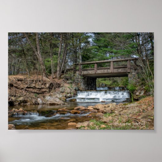 Brücke über den Hickory Run Poster (Vorne)
