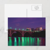 Brücke über den Potomac Postkarte (Vorne/Hinten)
