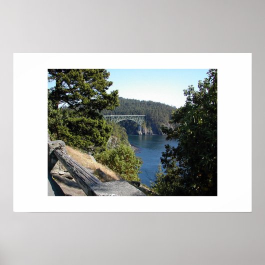 Brücke über den Täuschungspass Poster (Vorne)