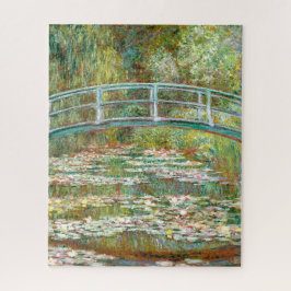 Brücke über den Teich der Wasserläufer | Claude Mo Puzzle