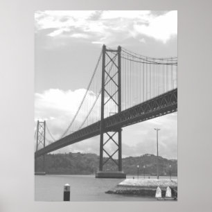 Brücke über den Tejo Poster