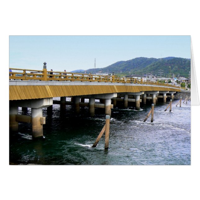 Brücke über den Uji River (Vorderseite (Horizontal))