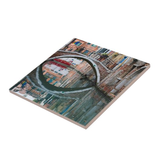 Brücke über den Venedig-Kanal Fliese (Seite)