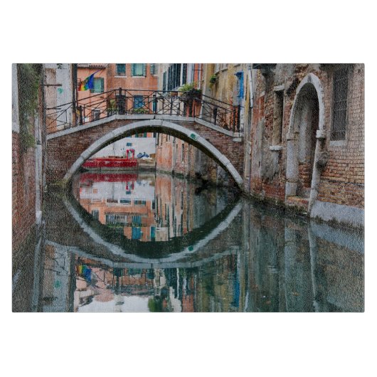Brücke über den Venedig-Kanal Schneidebrett (Vorderseite)