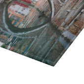 Brücke über den Venedig-Kanal Schneidebrett (Ecke)