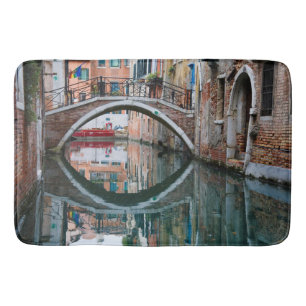 Brücke über den Venice-Kanal Badematte