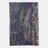 Brücke über den Wasserlilie Pond von Claude Monet Geschirrtuch (Vertikal)
