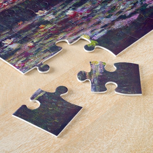 Brücke über den Wasserlilie Pond von Claude Monet Puzzle (Seite)